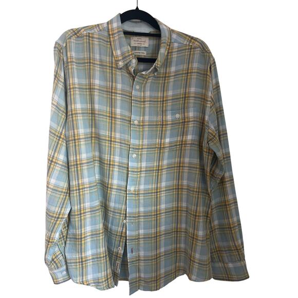 Weatherproof Country Twill flannel plaid button down LRG - Picture 1 of 9